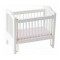 Dolls House White Malpas Cot Crib Miniature 1:12 Nursery Baby Furniture