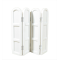 Dolls House White Panel 4 Fold Dressing Screen Room Divider Bedroom Furniture