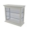 Dolls House White Counter Shelf Display Cabinet Shop Fitting Store Furniture