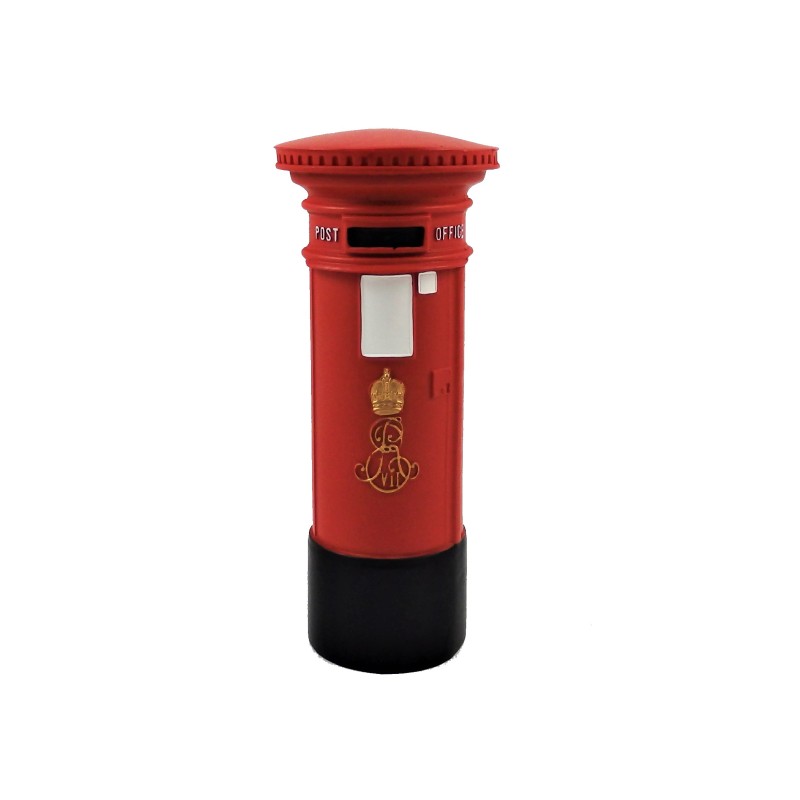 Dolls House Edwardian British Post Office Letter Mail Box 1:12 Red
