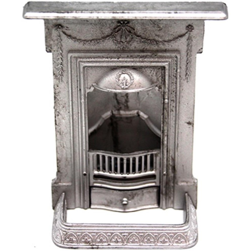 Dolls House Victorian Wilkswood Fireplace Kit Miniature Metal Accessory 1:12