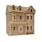 The Exmouth Dolls House Unpainted Flat Pack Kit 1:12 Scale