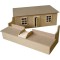 Dolls House Road Fronted Basement Unpainted Flat Pack Kit 1:12 Scale