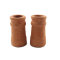 Dolls House Round Chimney Pots Terracotta Large 1:12 Scale
