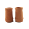 Dolls House Round Chimney Pots Terracotta Medium 1:12 Scale