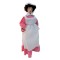 Dolls House Victorian Servant Maid Cook in Pink Porcelain People