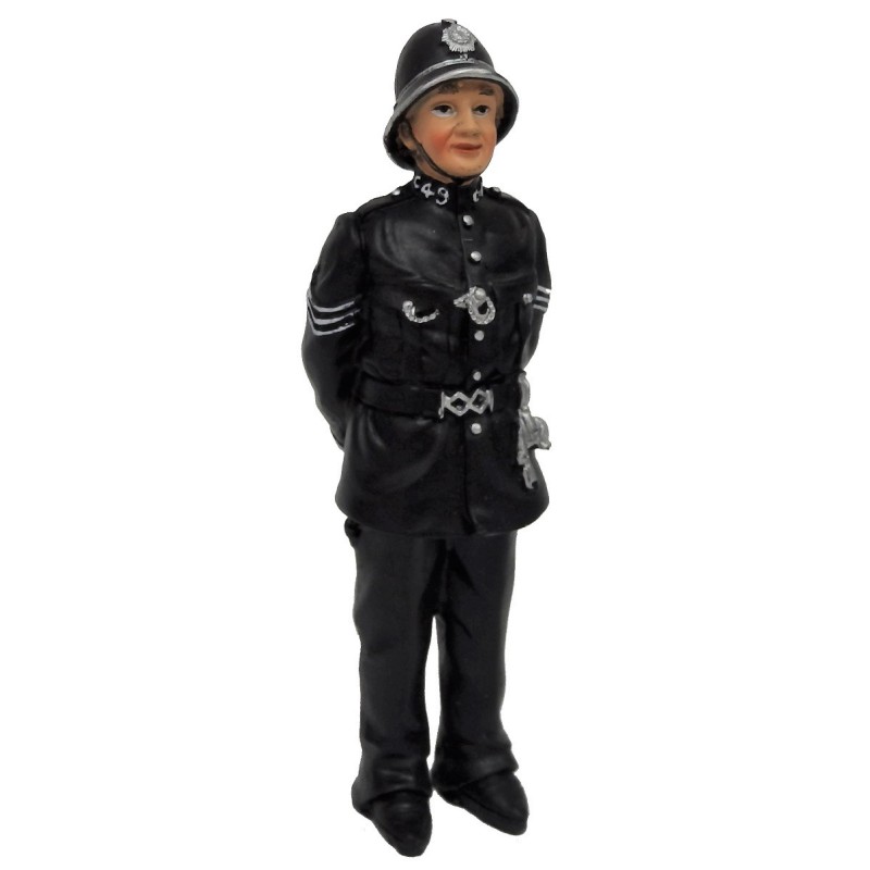 Dolls House Mature Policeman 1:12 Scale People Resin Figure