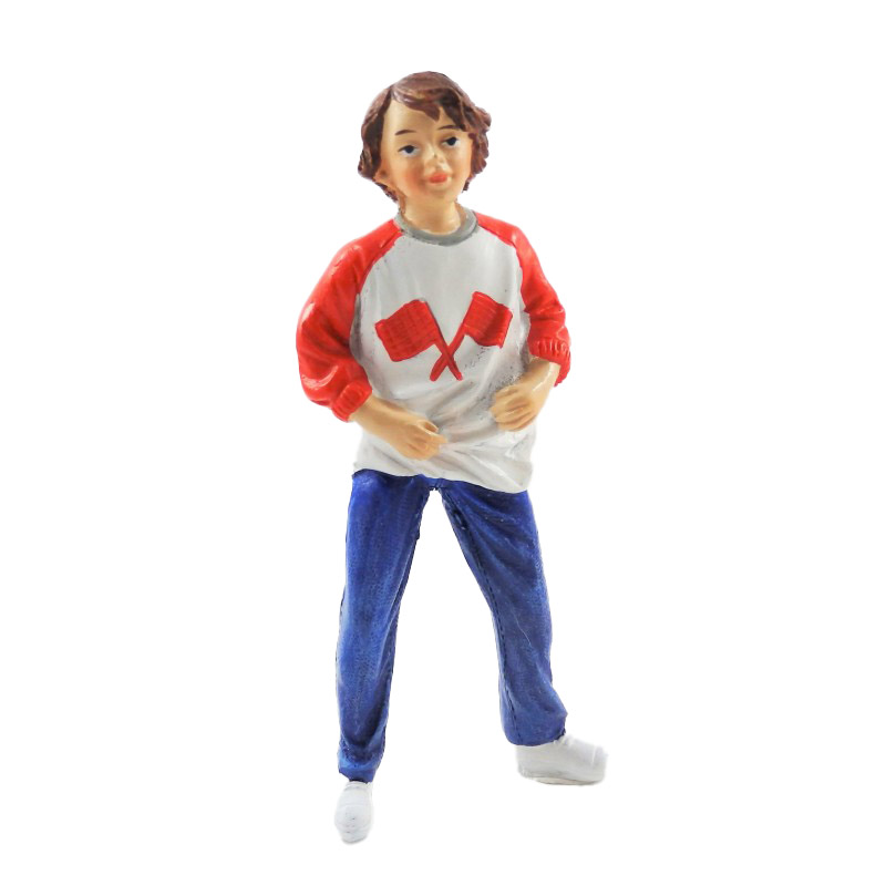 Dolls House People Modern Boy in Jeans 1:12 Scale Resin Figure