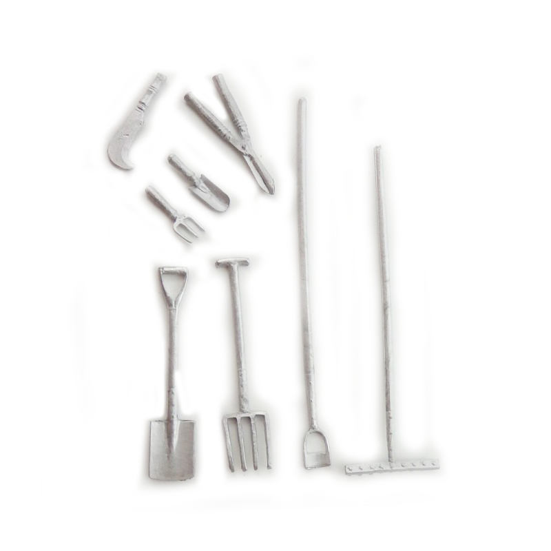 Dolls House Garden Tool Assortment Half Inch 1:24 Scale Accessory