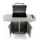 Dolls House Deluxe Silver BBQ Barbecue Grill Miniature 1:12 Garden Furniture 