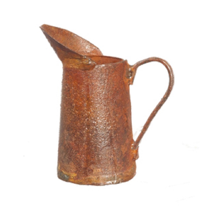 Dolls House Aged Rusty Large Pitcher Jug Miniature 1:12 Kitchen Accessory 