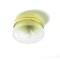 Dolls House Round Ceiling Light Frosted Rose Globe Shade Electric 12V Lighting