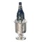 Dolls House Miniature Pub Dining Accessory Champagne on Ice in Silver Bucket