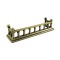 Dolls House Antique Brass Fireplace Fender Miniature 1:12 Scale Accessory 