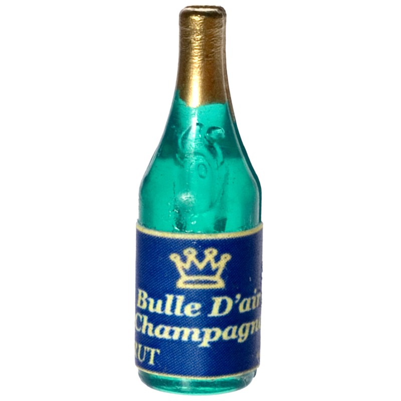 Dolls House Champagne Bottle Miniature Bar Dining Room Accessory