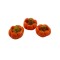 Dolls House 3 Baby Pumpkins Fruit Miniature Kitchen Shop Halloween Accessory
