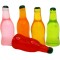 Dolls House 5 Fizzy Soda Pop Bottles Miniature Pub Shop Kitchen Accessory 1:12