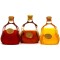 Dolls House 3 Cognac Brandy Liquor Bottles Miniature Pub Shop Accessory 1:12