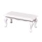 Dolls House White Scalloped Coffee Table Shabby Chic Living Room Furniture