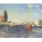Dolls House Miniature Monet Impressions of the Sea Picture Painting Canvas