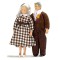 Dolls House Modern Grandma & Grandad Grandparents Miniature 1:12 People
