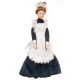 Dolls House Victorian Parlour Maid Woman Lady Servant Miniature Porcelain People