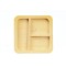 Dolls House Wooden Partition Tray Modern Plate Dining Room Kitchen Accessory
