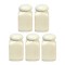 Dolls House Light Grey Canister Set Storage Jars Miniature Kitchen Accessory