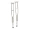 Dolls House Modern Aluminium Crutches Miniature 1:12 Hospital Clinic Accessory