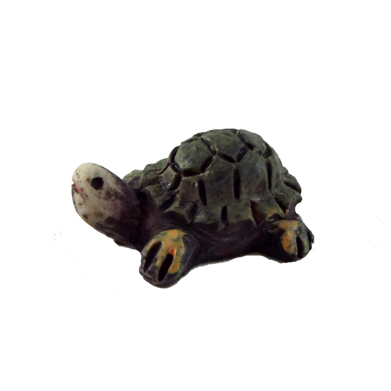 Dolls House Turtle Pet Tortoise 1:12 Scale Miniature Garden Accessory Animal 
