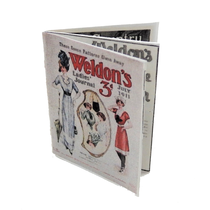 Dolls House Weldon's Victorian Needlework Magazine 1:12 Sewing Room Accessory