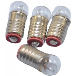 Dolls House Replacement Spare Pea Bulbs Screw in 12V 65MA Lighting Accessory