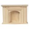 Dolls House Jamestown Fireplace Unfinished Bare Wood Miniature Furniture