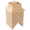 Dolls House Square Wooden Brick Chimney DIY Builders Miniature 1:12 Scale