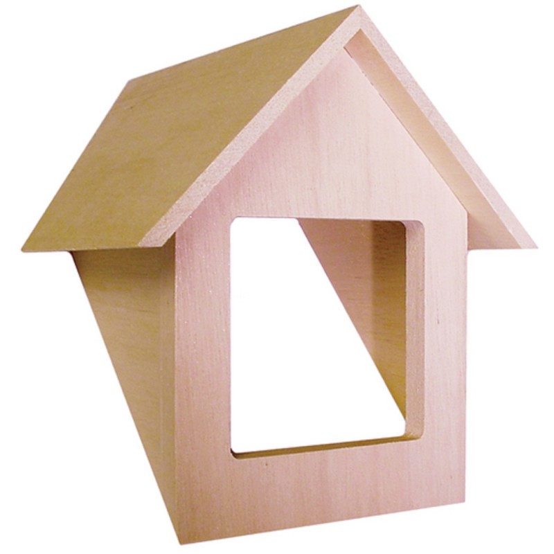 Dolls House Traditional Dormer Unit Window Miniature Builders 1:12 Scale Wood