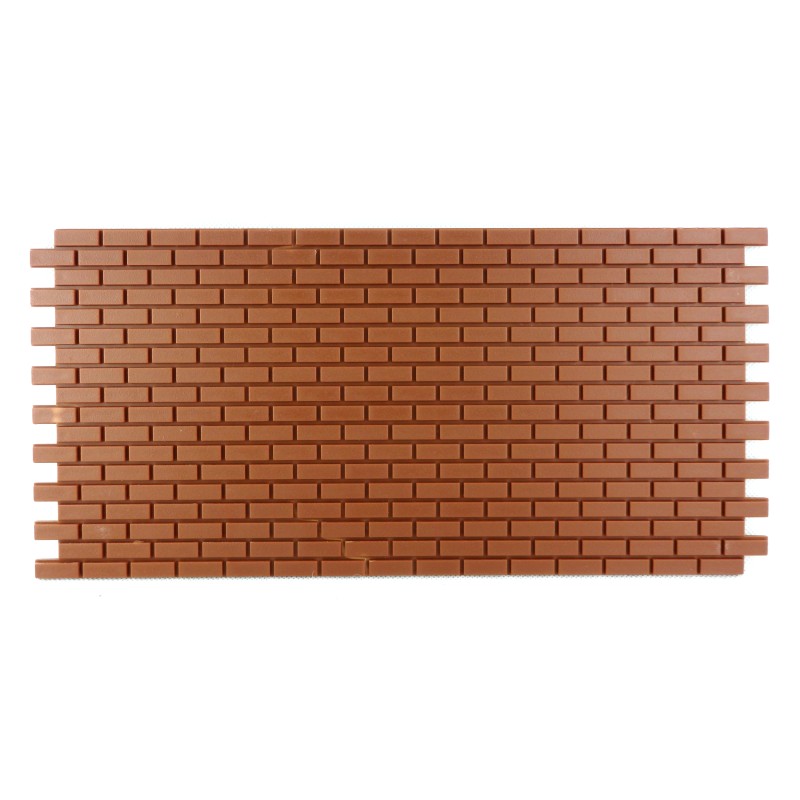 Dolls House Sheet of Plastic Model Wall Bricks Miniature Builders DIY 1:12 Scale