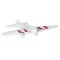 Dolls House Plane Aeroplane Airplane Boys Toy  1:12 Shop Nursery Accessory
