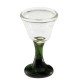 Dolls House Green Stem Wine Glass Miniature Dining Room Accessory Tableware 1:12