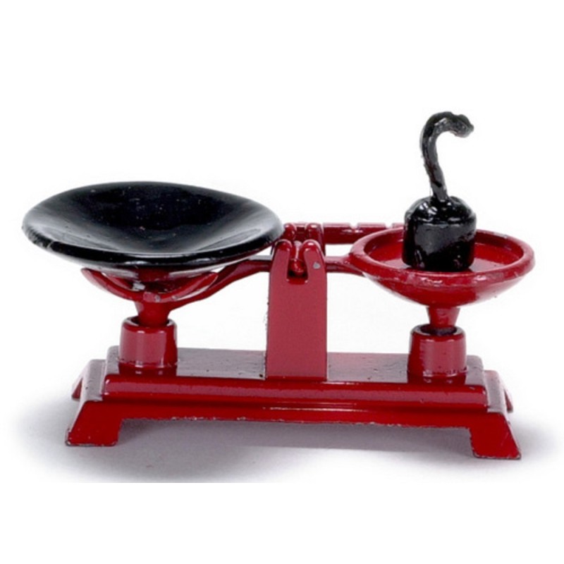 Dolls House Miniature 1:12 Scale Shop Accessory Country Store Weighing Scales
