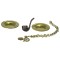 Dolls House Miniature Pub Den Accessory Smoking Set Pipe Watch and Ashtrays