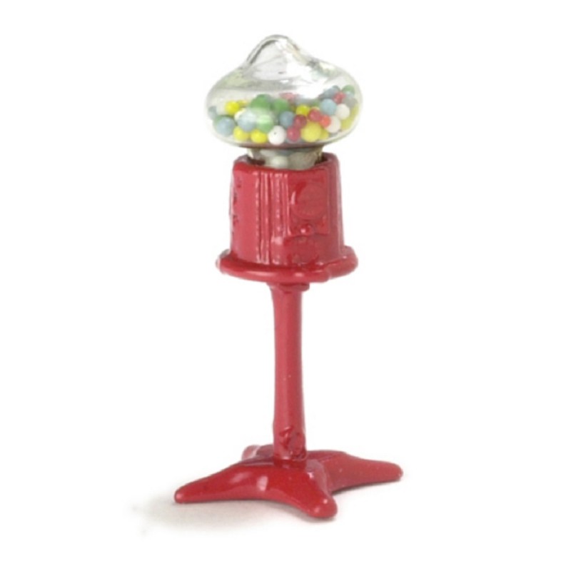 Dolls House Shop Accessory Floor Standing 1:24 Scale Gum Ball Sweet Machine 5375