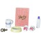Dolls House Miniature Nursery Accessory Set Baby's Shoes Bottle Cup Dish Dummy