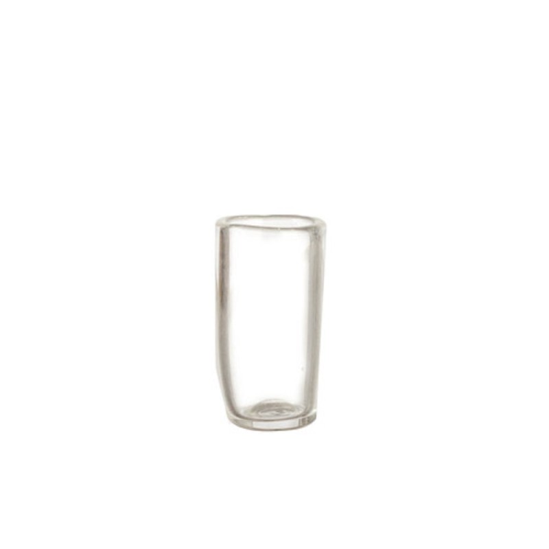 Dolls House Tall Drinking Glass Tumbler Miniature Pub Kitchen 1:12 Accessory