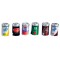 Dolls House 6 Pop Soda Cans Miniature Pub Shop Accessory 1:12 Scale