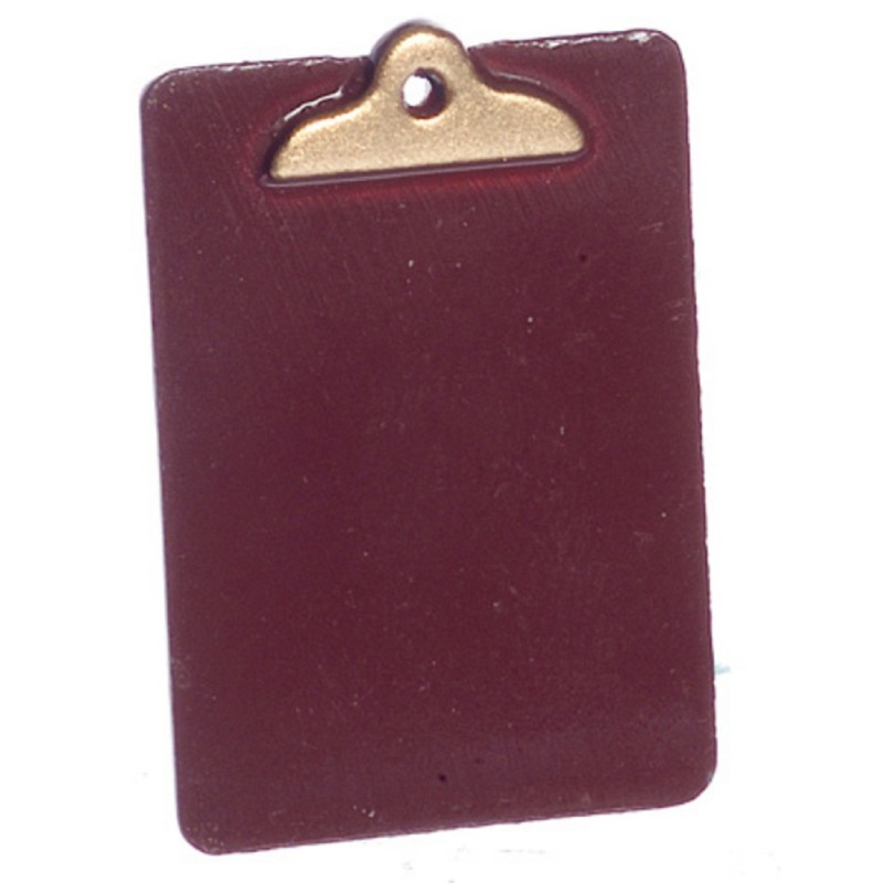 Dolls House Clipboard Clip Board Miniature School Study Office Accessory