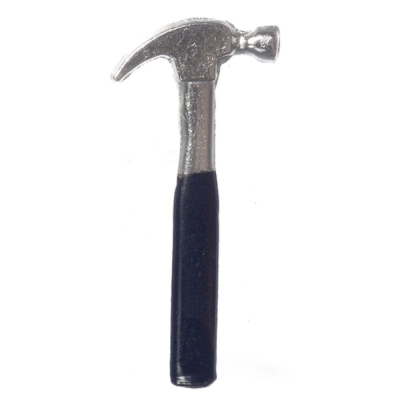 Dolls House Claw Hammer Miniature 1:12 Scale Garden Shed Tool Box Accessory
