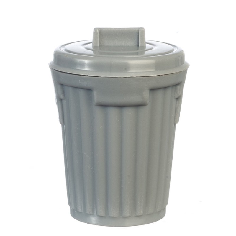 Dolls House Dustbin Bin Trash Can Miniature Garage Shop Garden Accessory