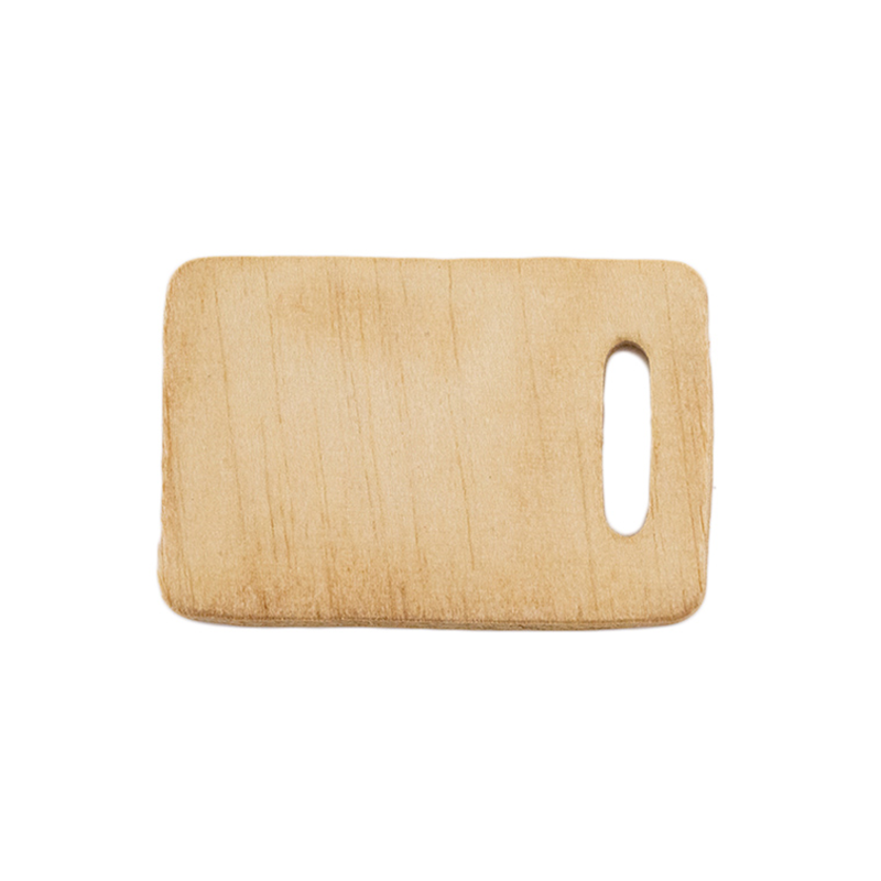 Dolls House Wooden Chopping Cutting Board Miniature Kitchen Food Accessory 1:12