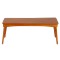Dolls House Mid Century Modern Walnut Dining Table JBM Miniature Furniture
