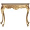 Dolls House Gold Louis XV Rococo Console Table JBM Miniature Hall Furniture 1:12